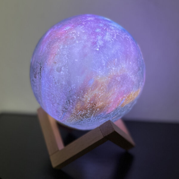 Galaxie Mondlampe 3D